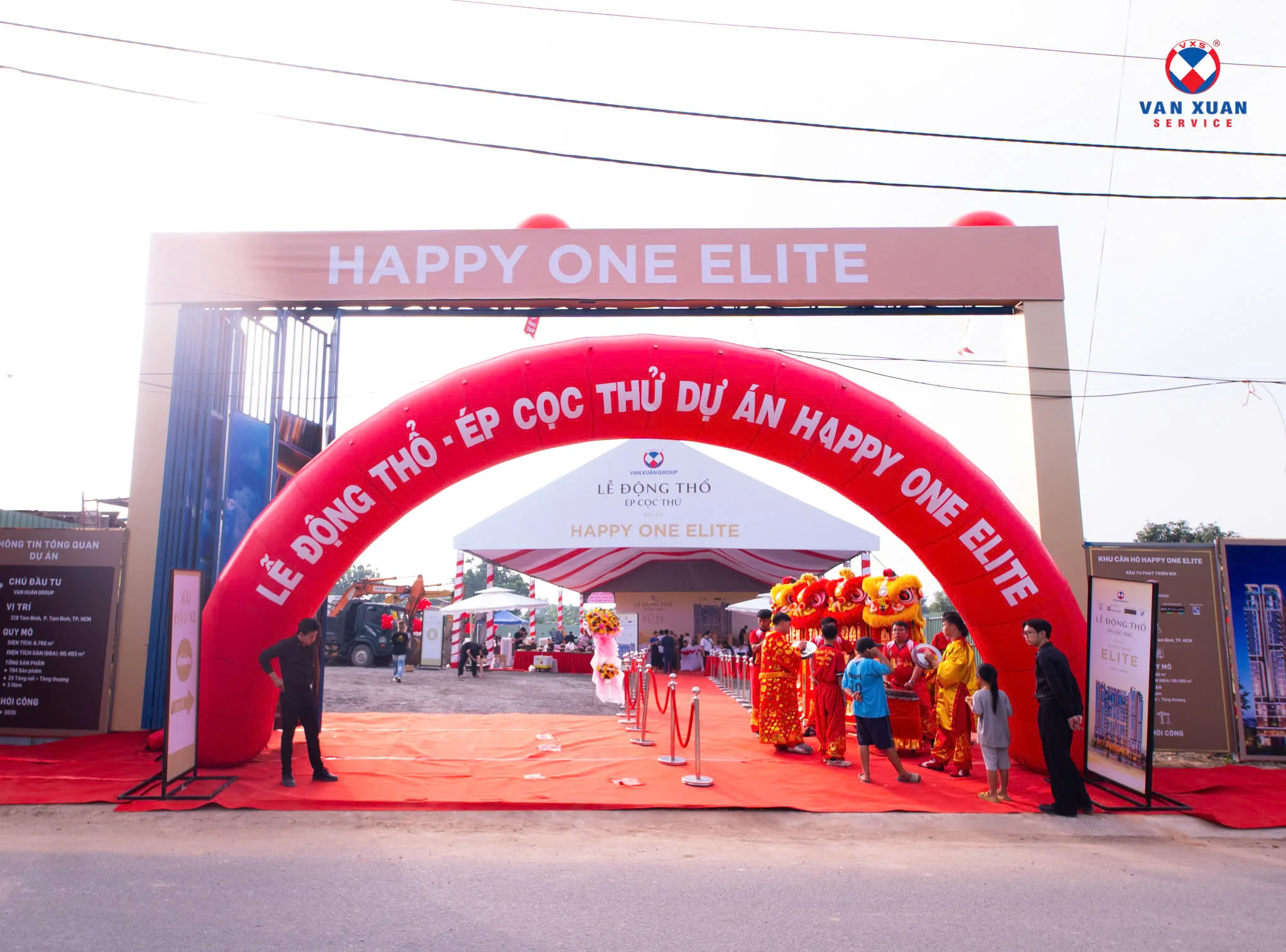 Lễ động thổ Happy One Elite ép cọc thử 15/10/2026