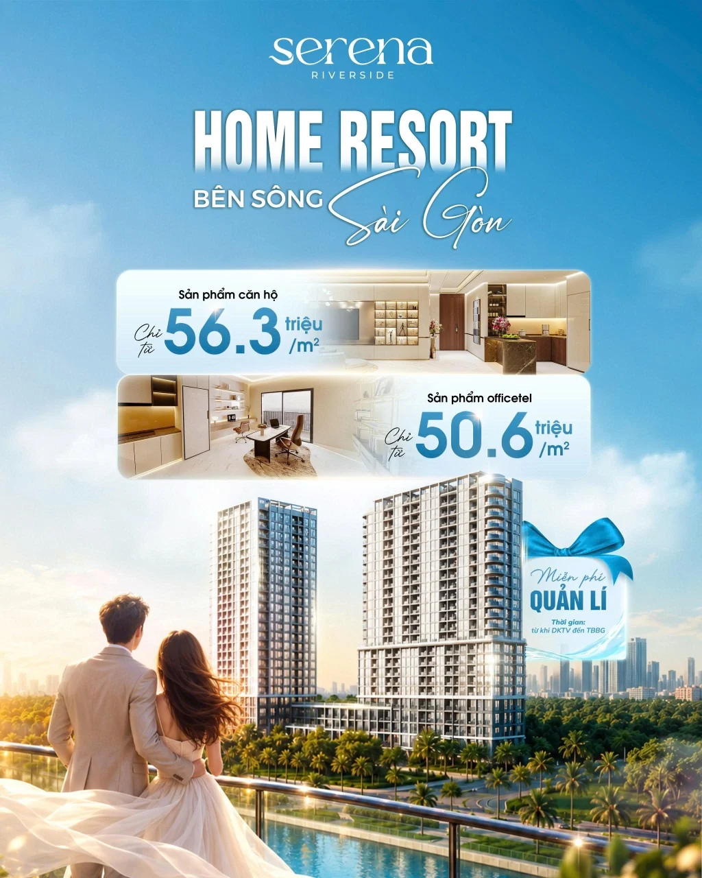 Giá căn hộ Serena Riverside