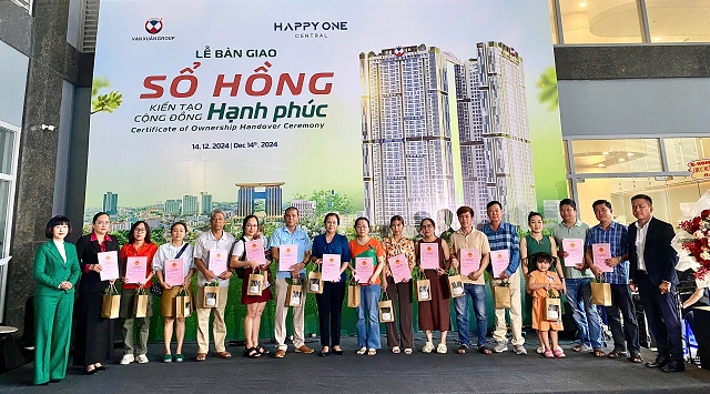Đồng hành cùng KH đến bàn giao dự án Happy One Central
